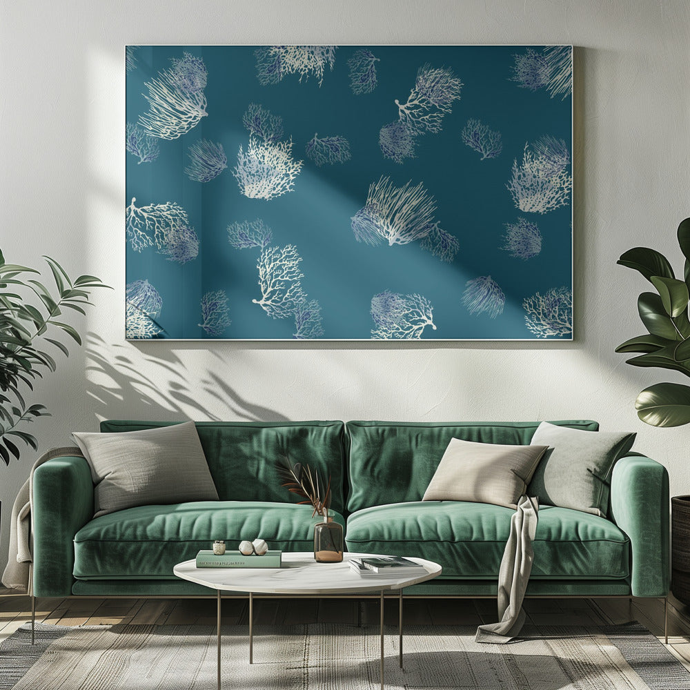 Blue Coral Mix | Canvas