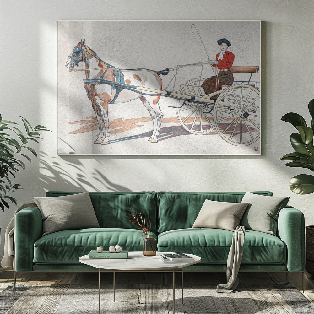 Een Kentucky-sloopkar (ca. 1900) | Canvas