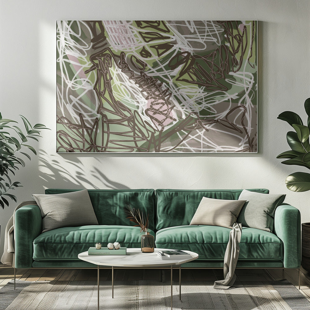 Krabbel Abstract | Canvas