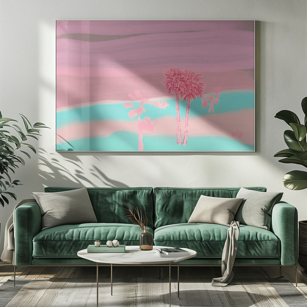 Beach Sundown In Sicily | Canvas