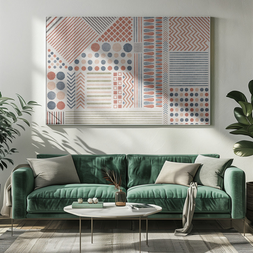 Geometrische harmonie | Canvas