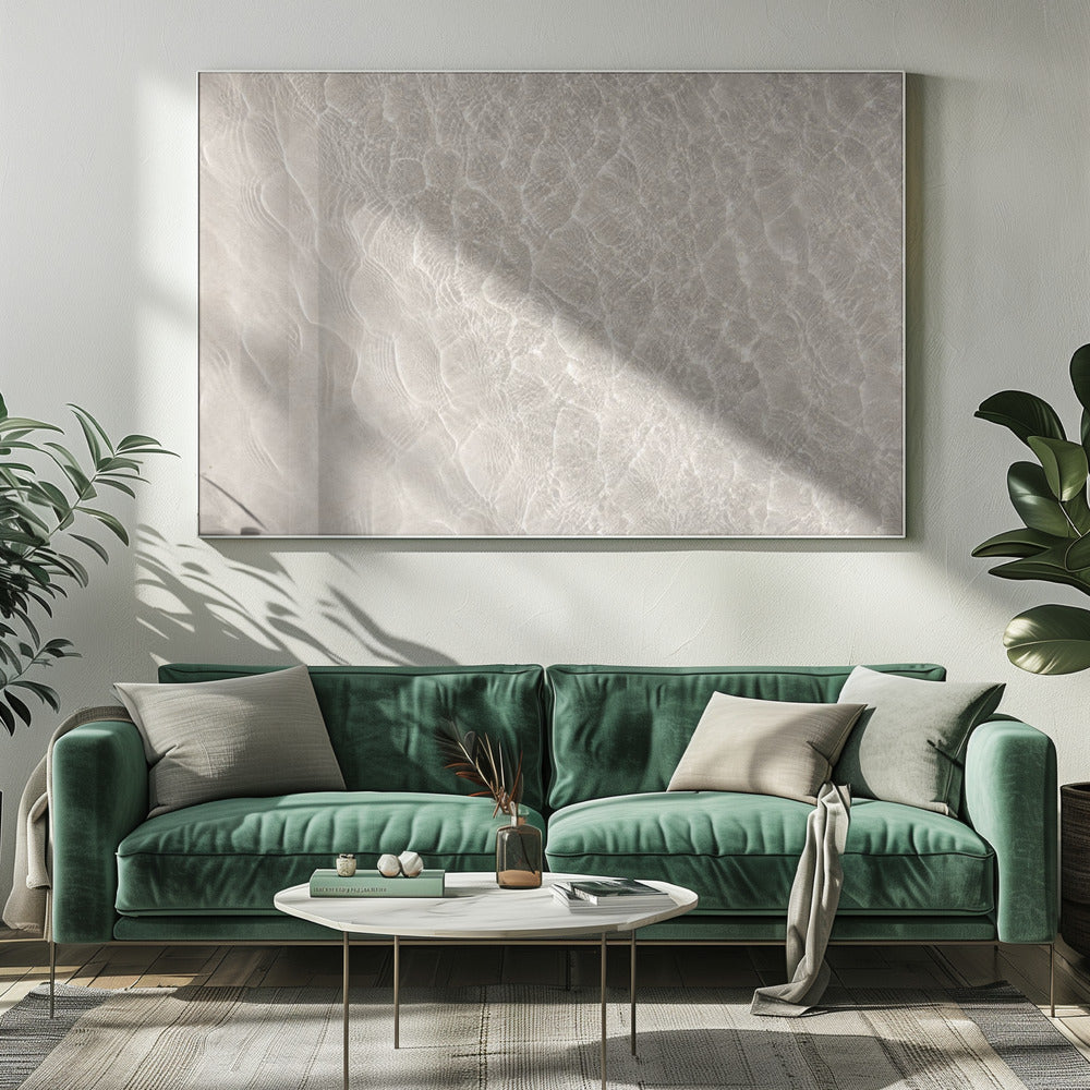 Rimpelingen op zand | Canvas