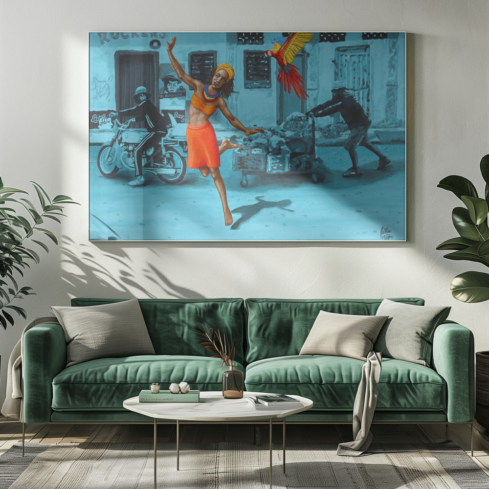 Positieve vibratie | Canvas