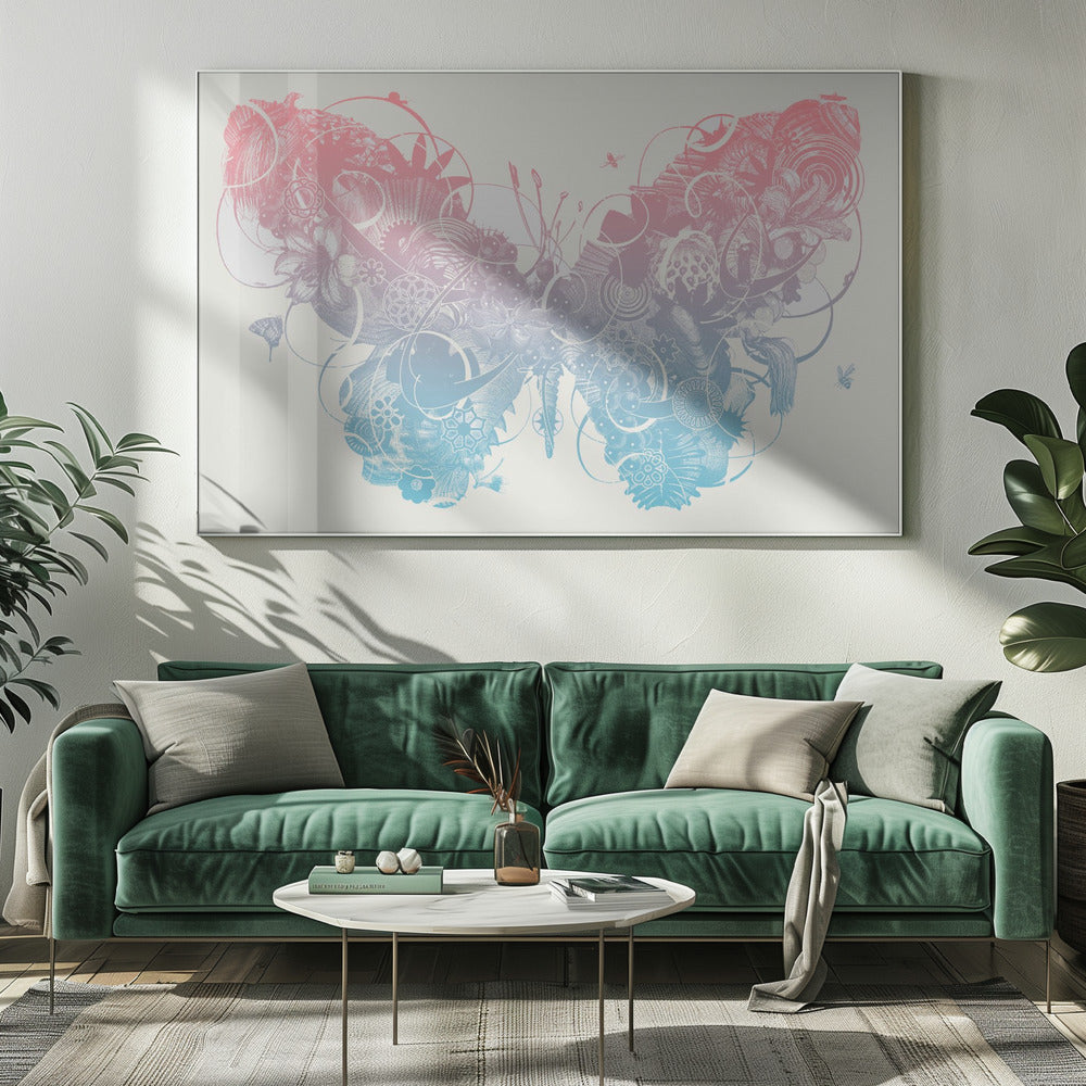 Vlinder 1 | Canvas