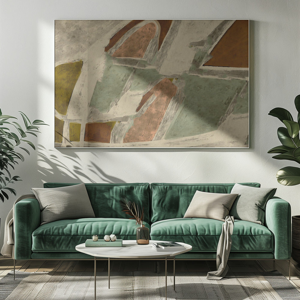 Abstracte harmonie | Canvas