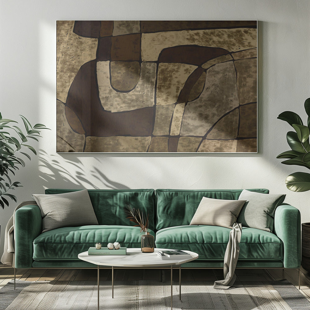 Oude paden | Canvas