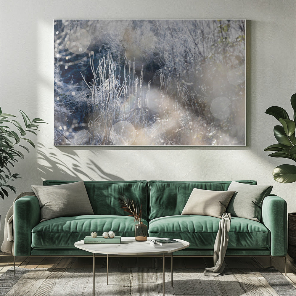 Een winterochtend 3 | Canvas