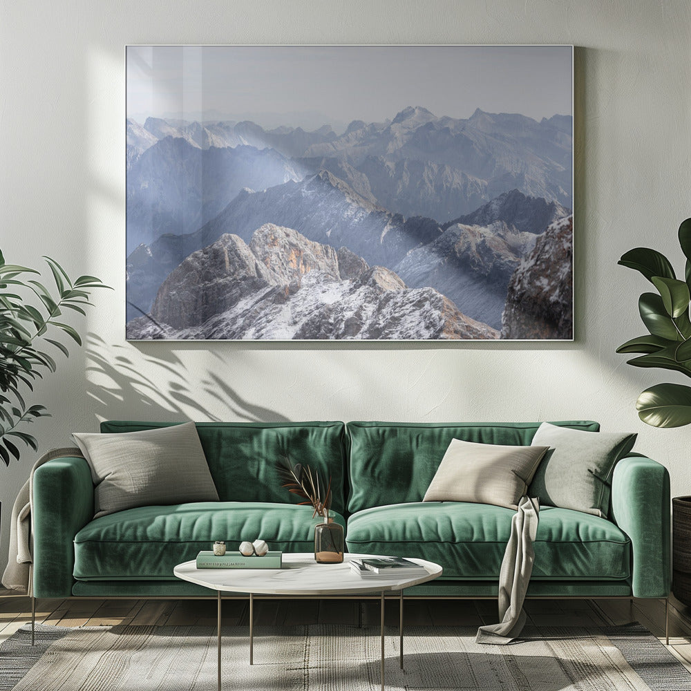 Bergzicht 4 | Canvas