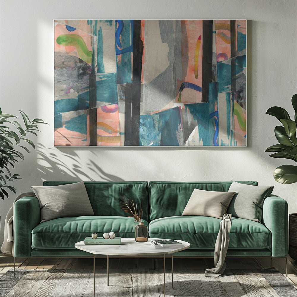 Multi Abstracte Vormen 1 | Canvas