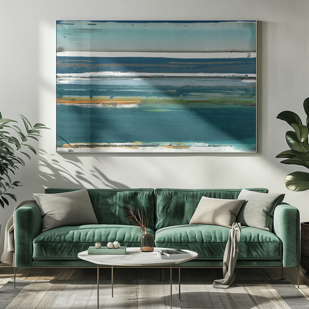 Middellandse Zee Print 2 | Canvas