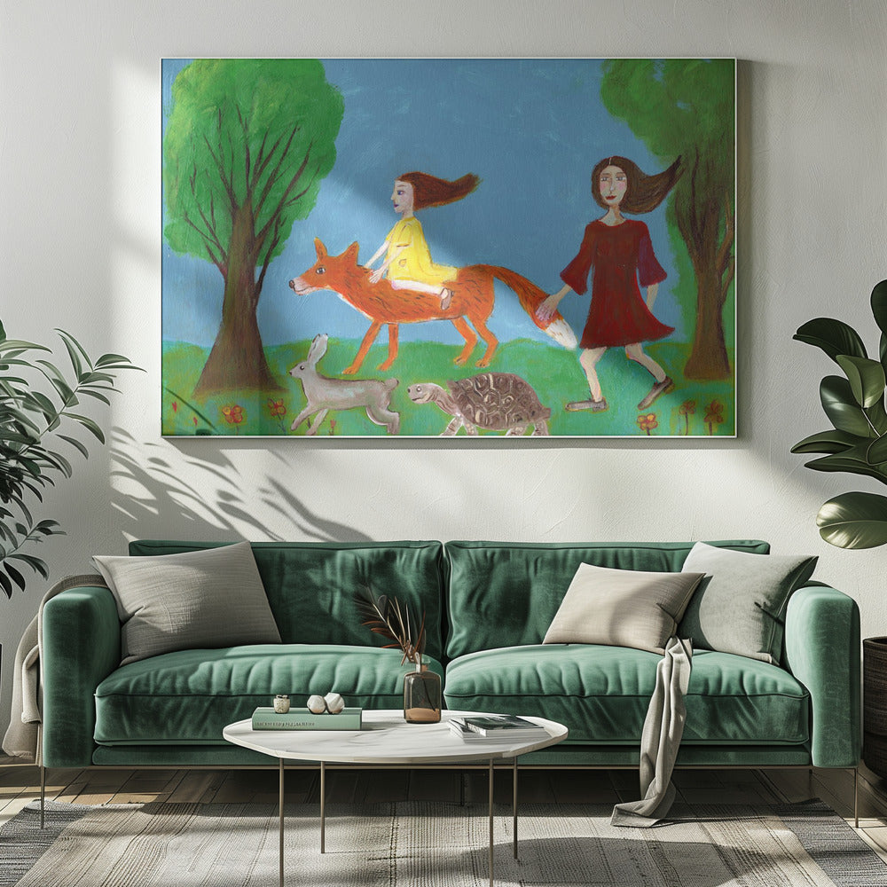Walk in the Woods | Canvas