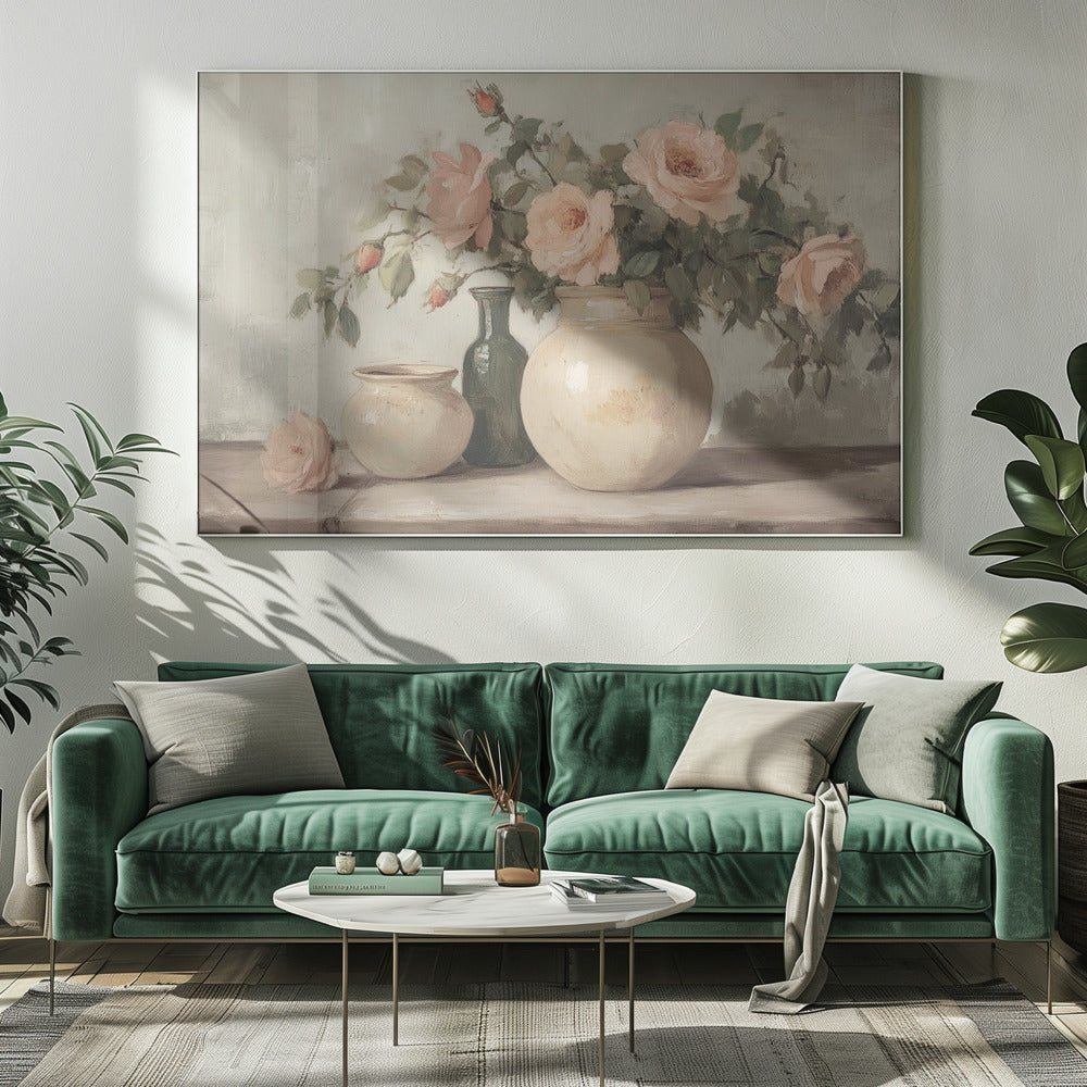 Schilderij Bloem in Vaas | Canvas