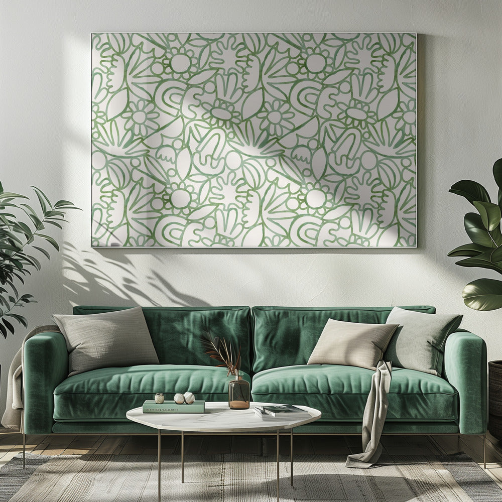 Botanische harmonie | Canvas