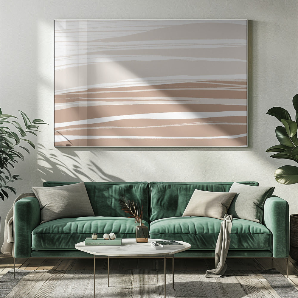 Serene kleibanden | Canvas