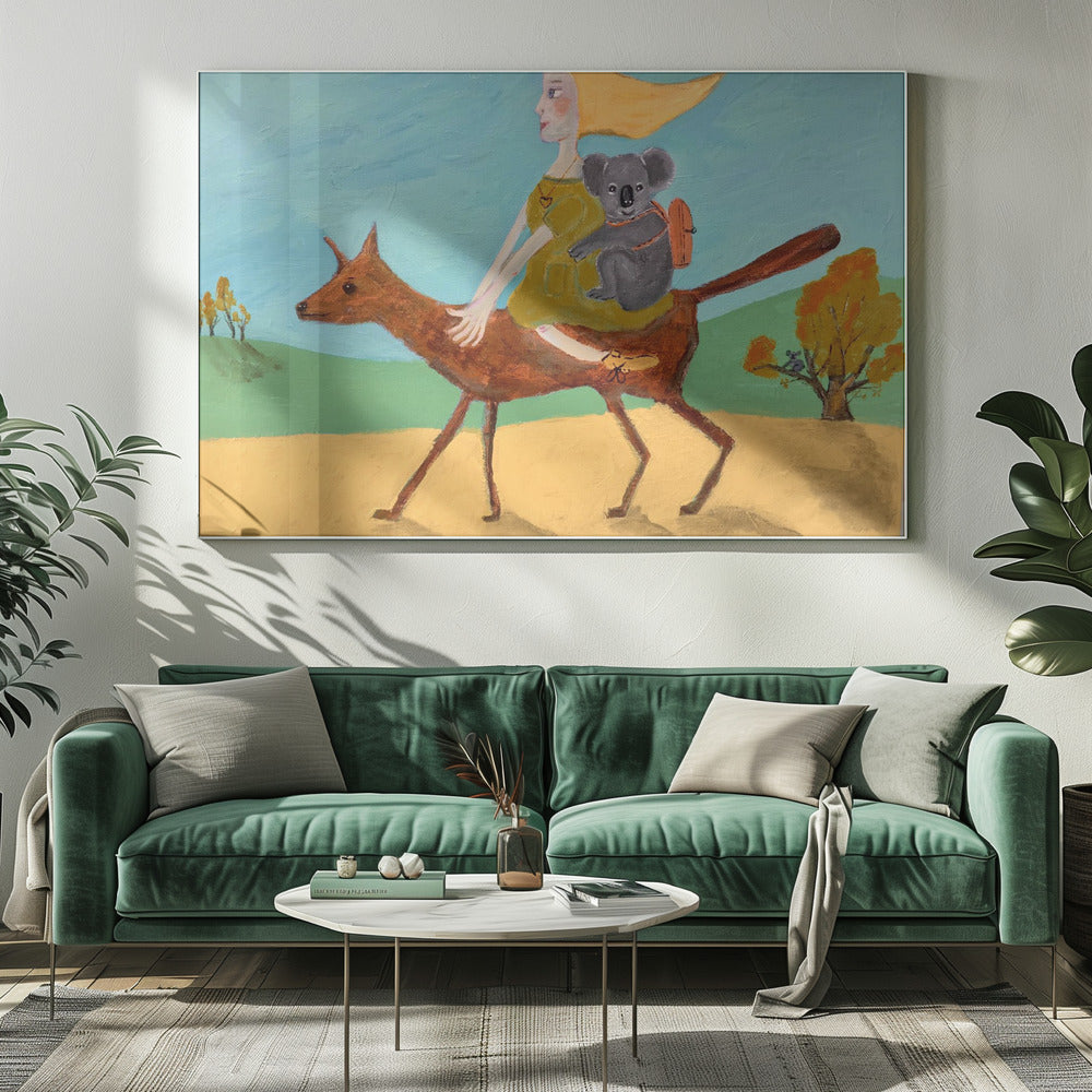 Op avontuur. | Canvas