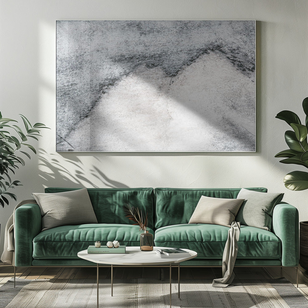 Abstracte vormen van landschap #2 | Canvas