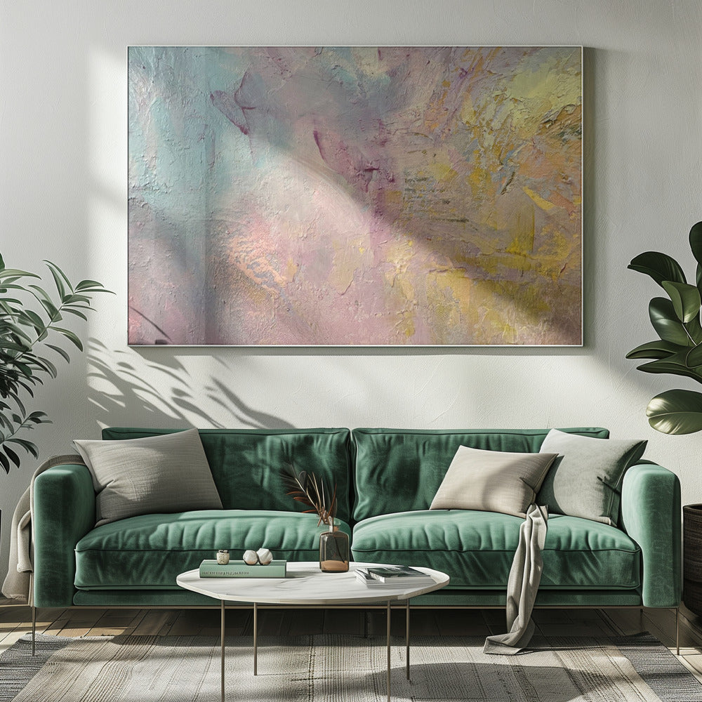 Pastel Fluisteringen | Canvas