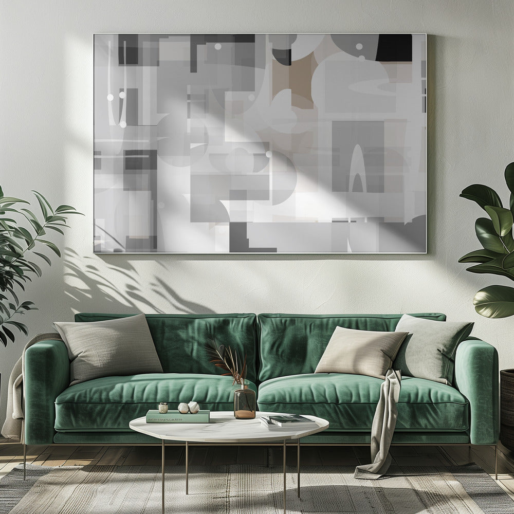 De Stille Vorm 1 | Canvas