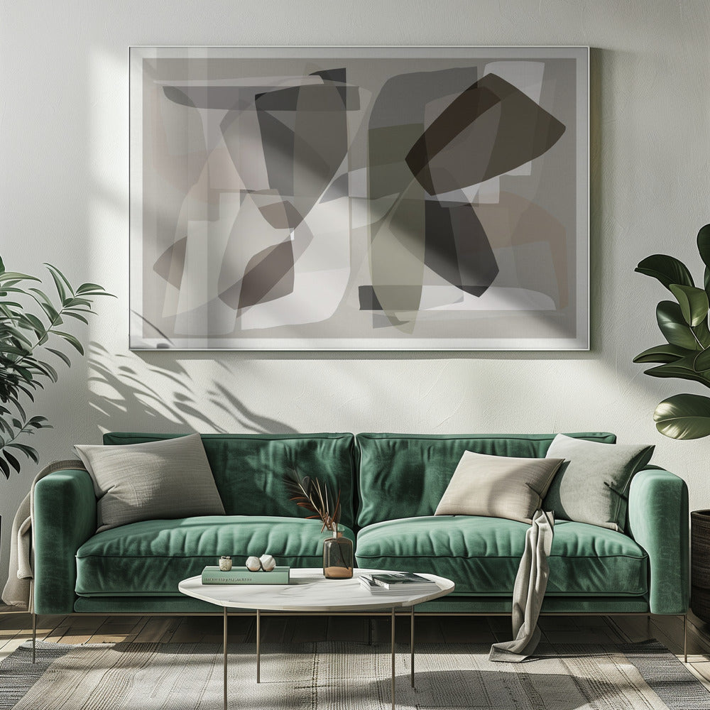 Neutrale vormen 6 | Canvas