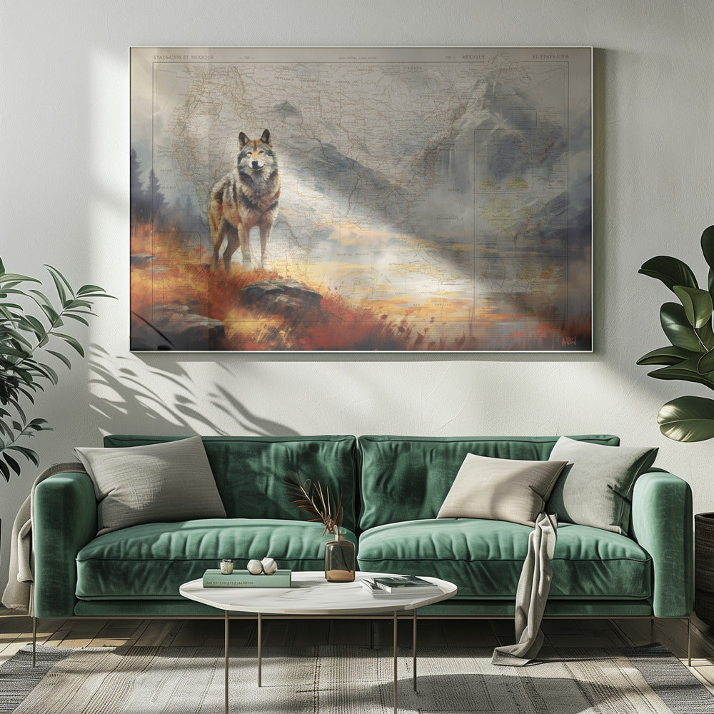Wolfvallei | Canvas