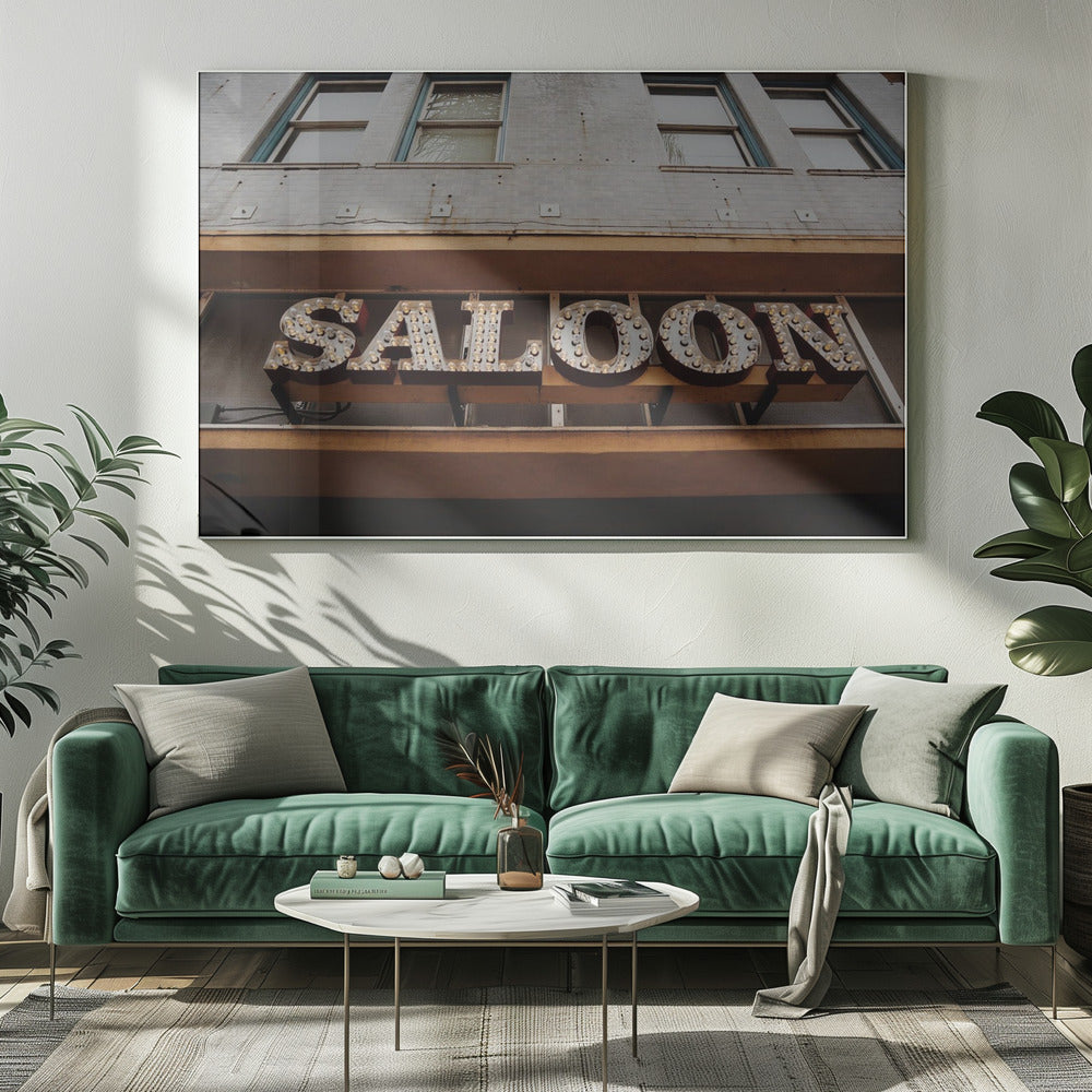 Vintage Saloonbord | Canvas
