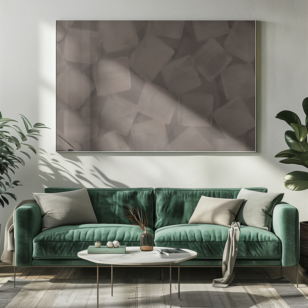 Soft Square Brushstrokes | Canvas