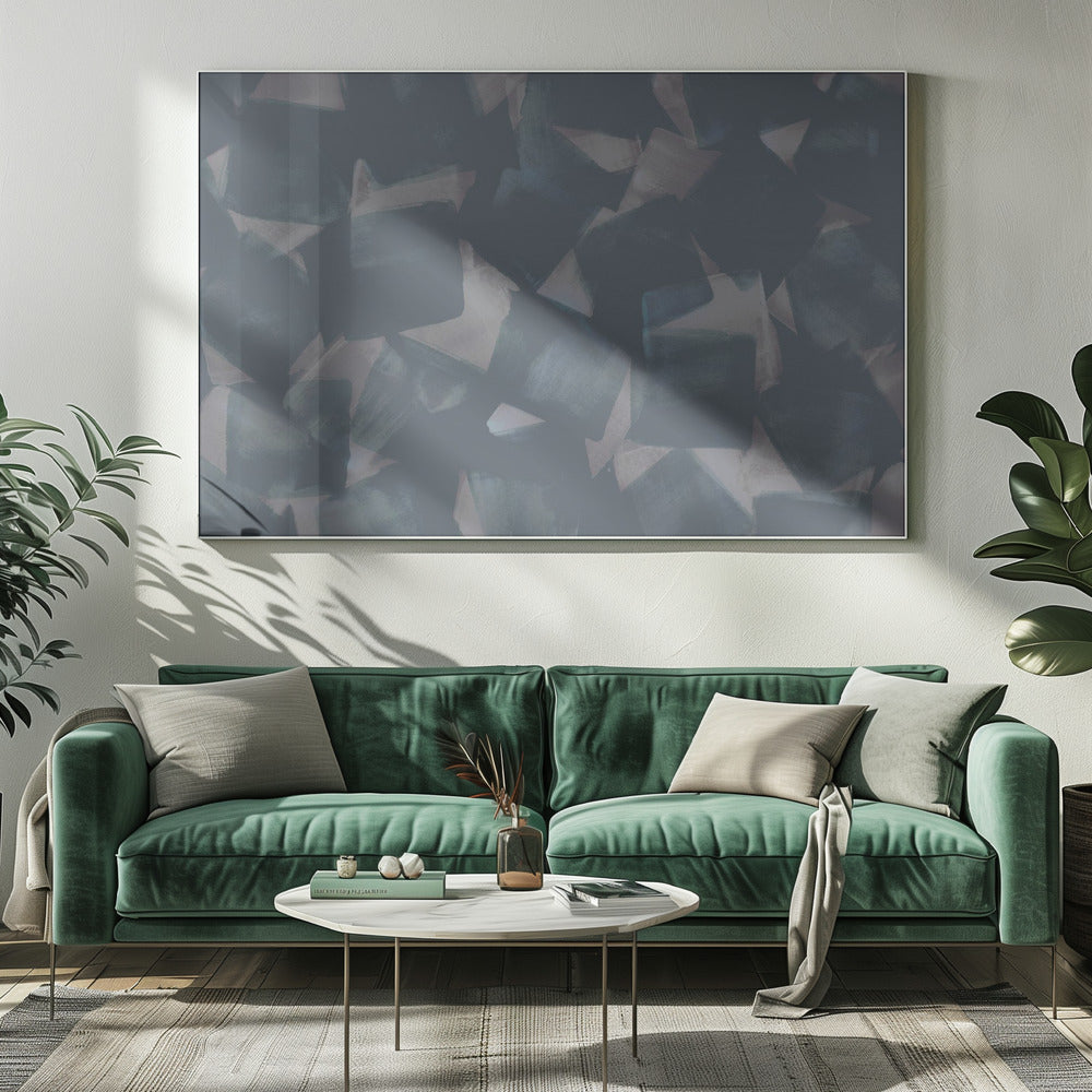 Soft Square Brushstrokes | Canvas