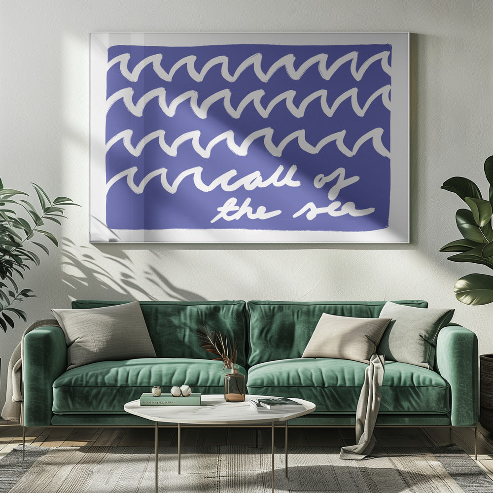 Oceaan golven fluisteren | Canvas
