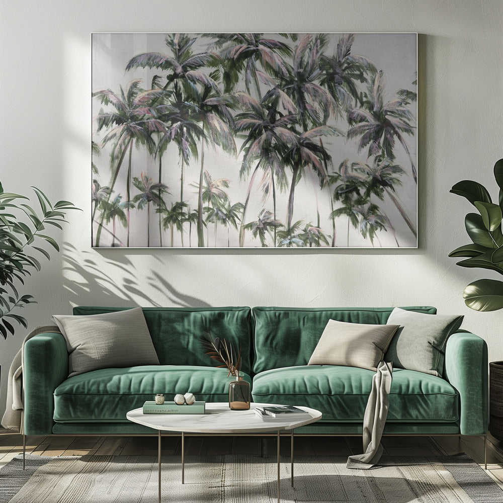 Tropische palmbomen | Canvas