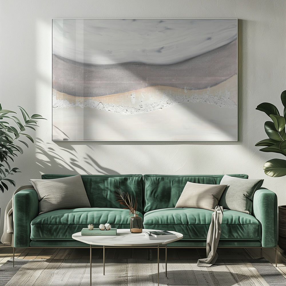 Etherisch landschap | Canvas