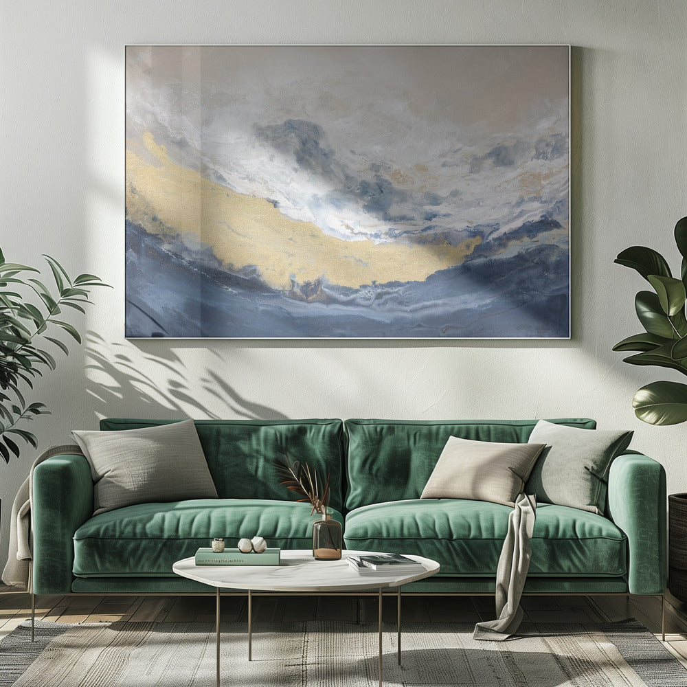 Gouden Horizon Golf | Canvas