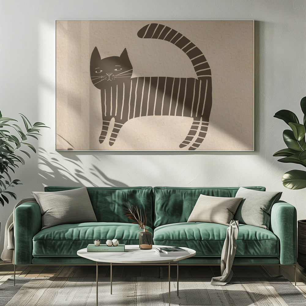 kattenkamerBruin | Canvas