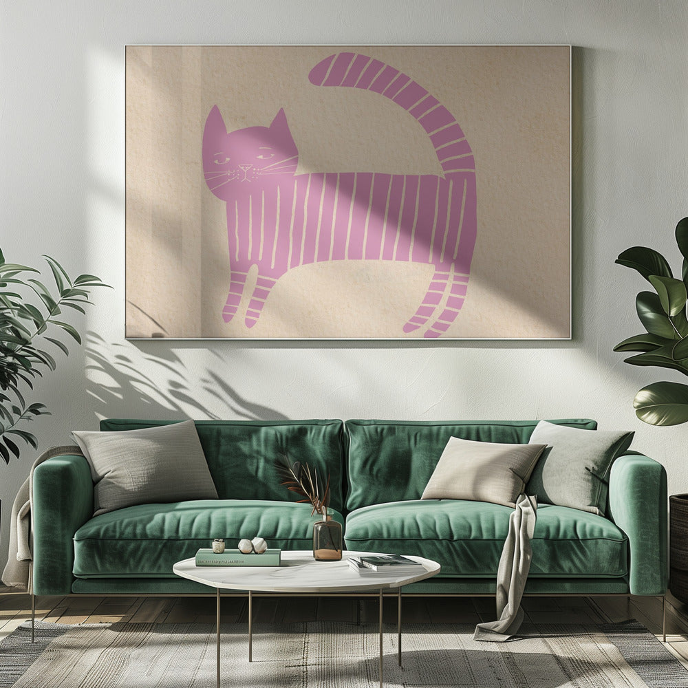 Rozekat kinderkamer | Canvas