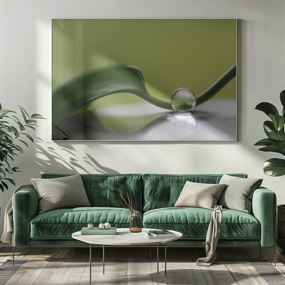 Groene harmonie | Canvas