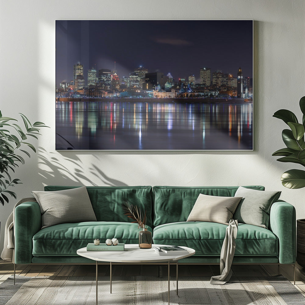 Montreal Nacht | Canvas