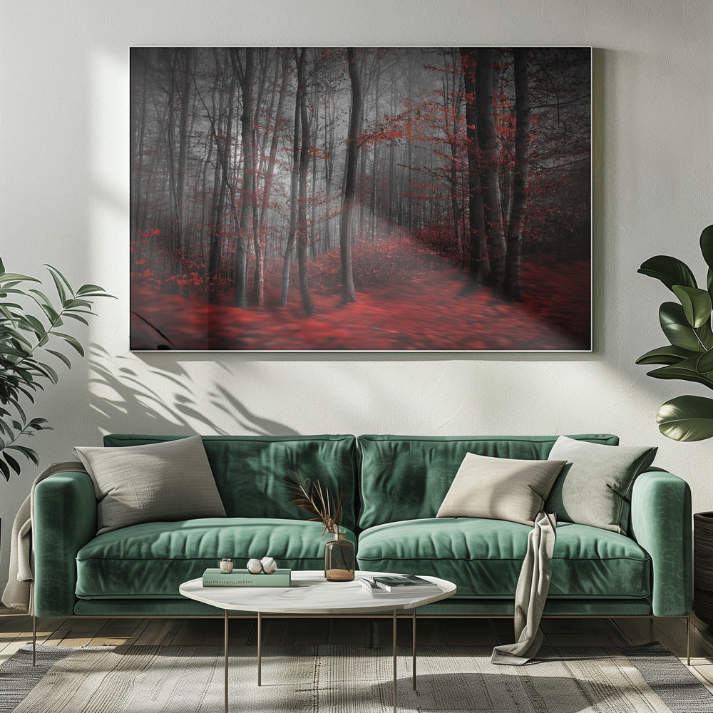 Bloedige Rivier | Canvas