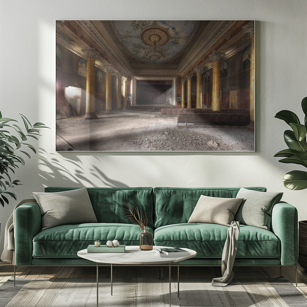 Voormalige glorie | Canvas