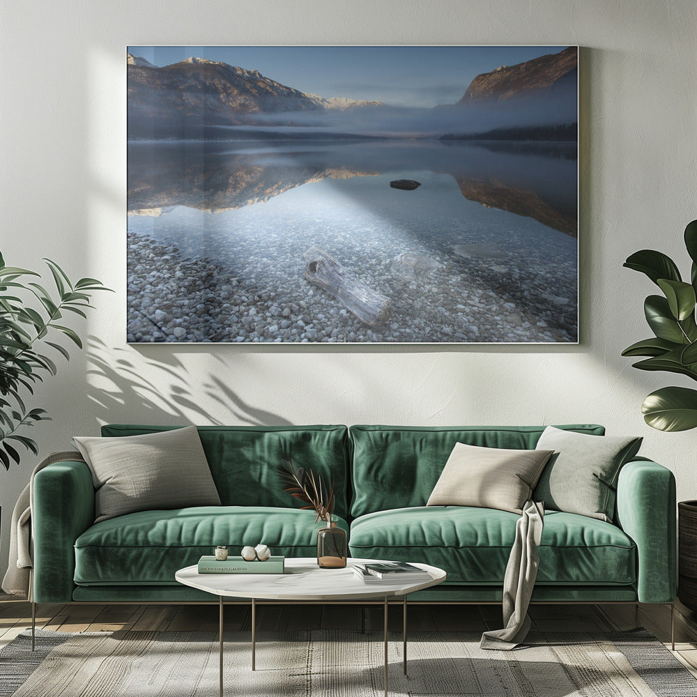 De rust van Bohinj | Canvas