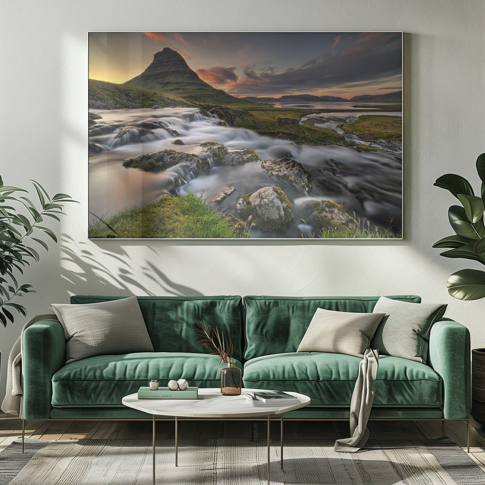 vroeg in de ochtend | Canvas