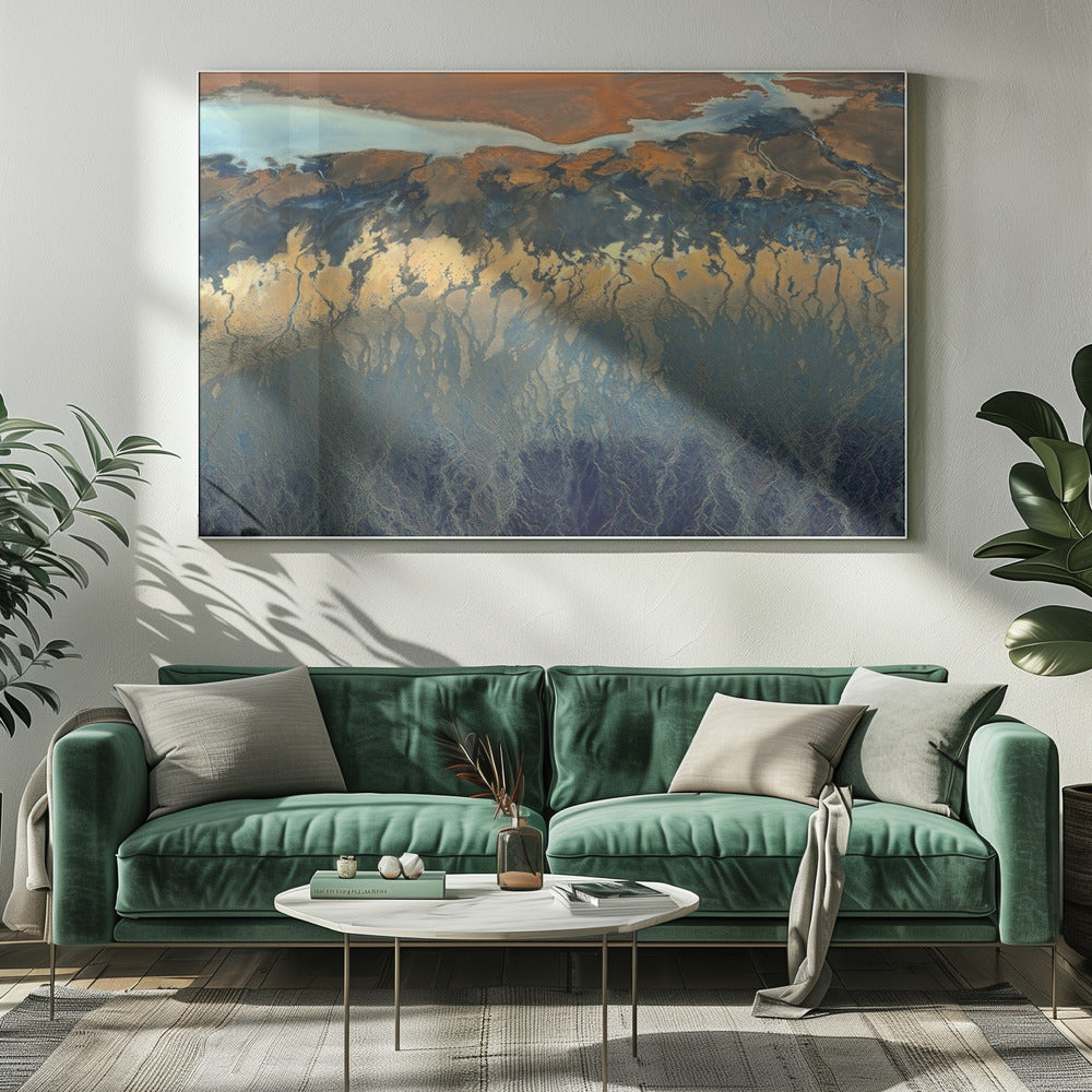 Californië Lucht | Canvas