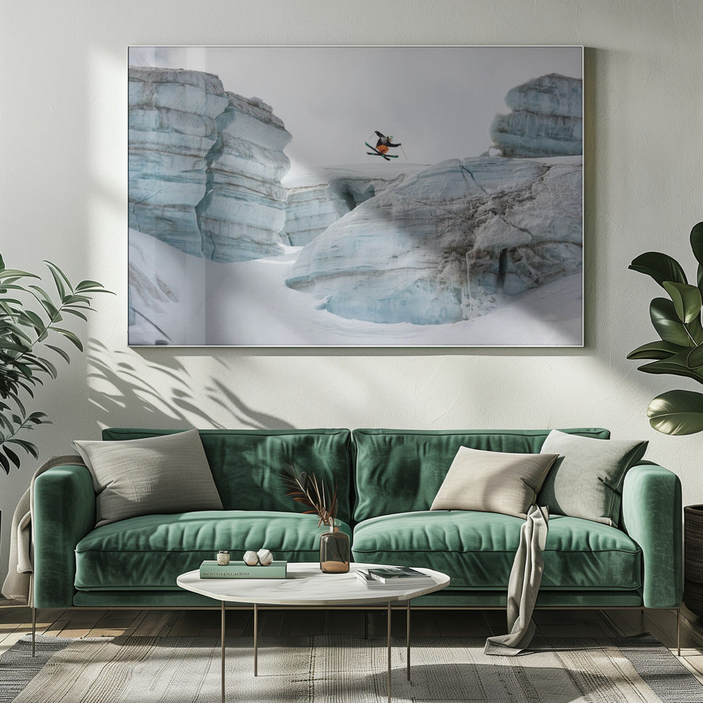 Candide Thovex uit het niets in het nergens | Canvas