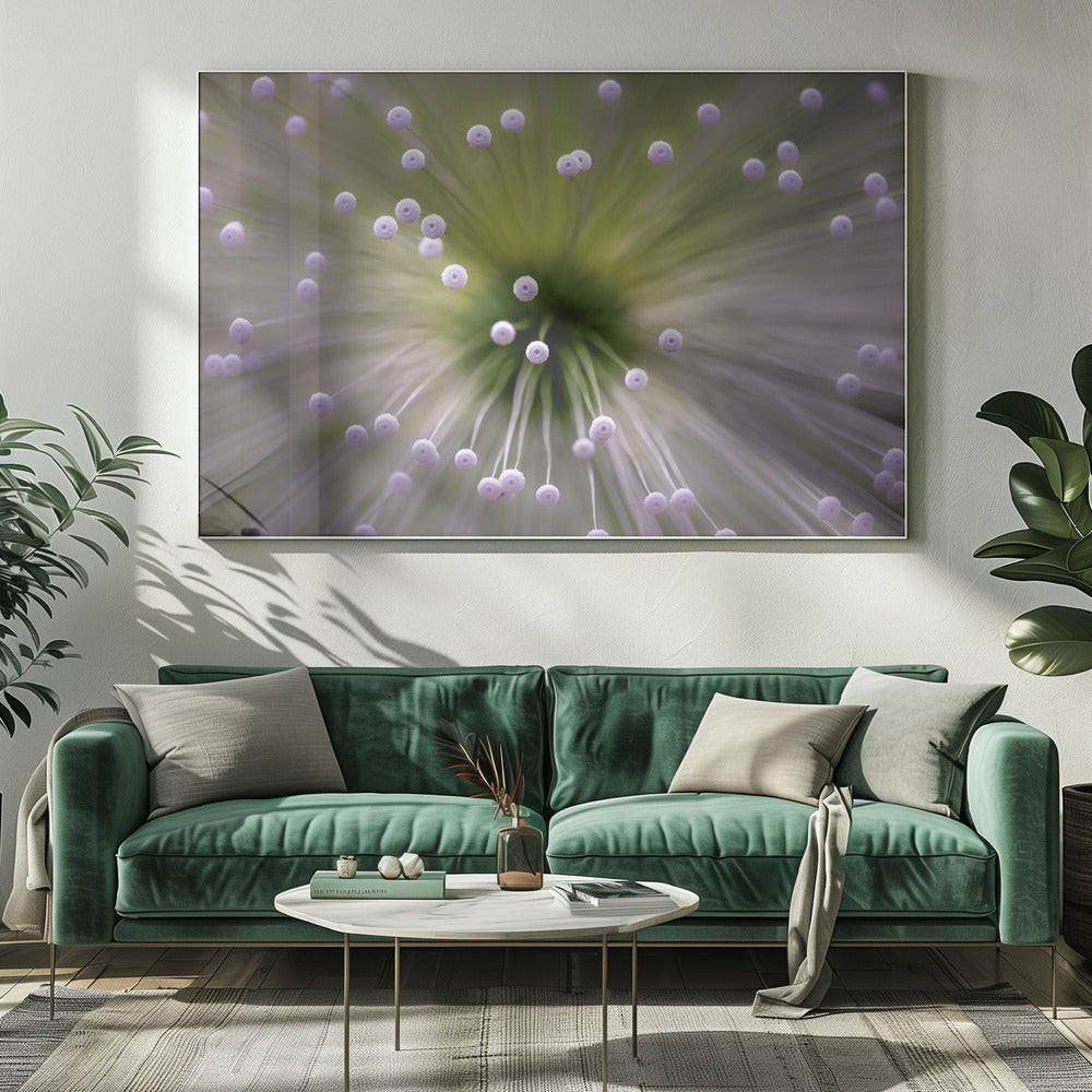 Groen en Wit II | Canvas
