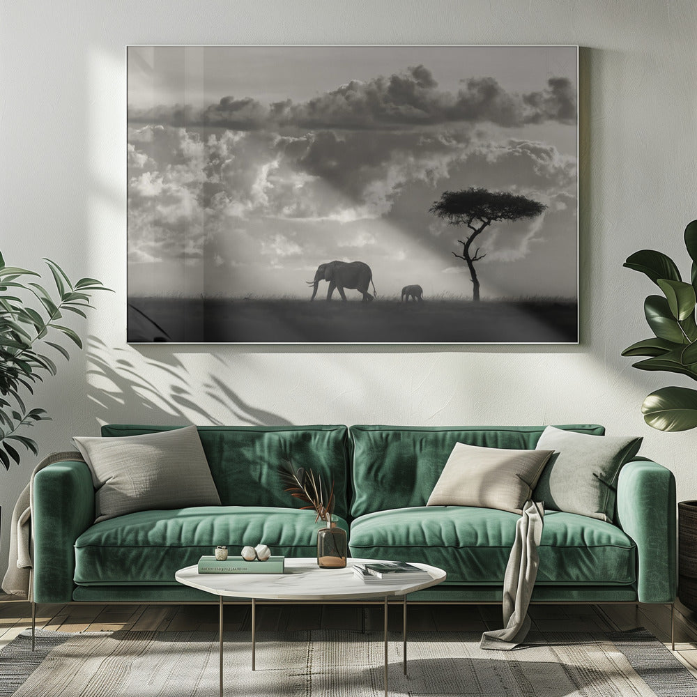 Silhouettes of Mara | Canvas