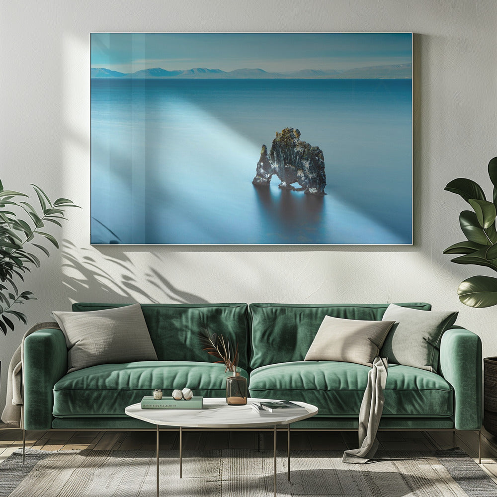 Midden in de wildernis | Canvas