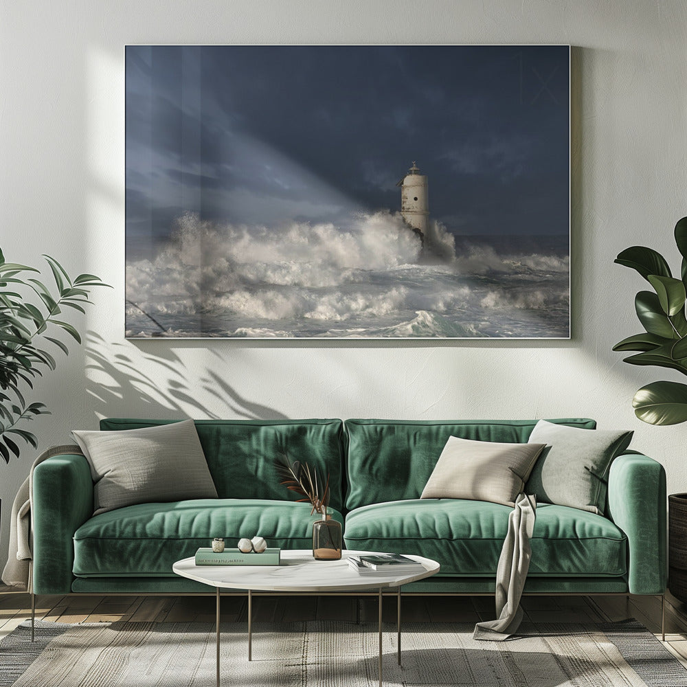 Faro di Mangiabarche (Calasetta-Sardegna) | Canvas