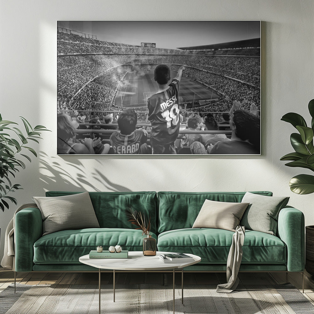 Kathedraal van het voetbal | Canvas