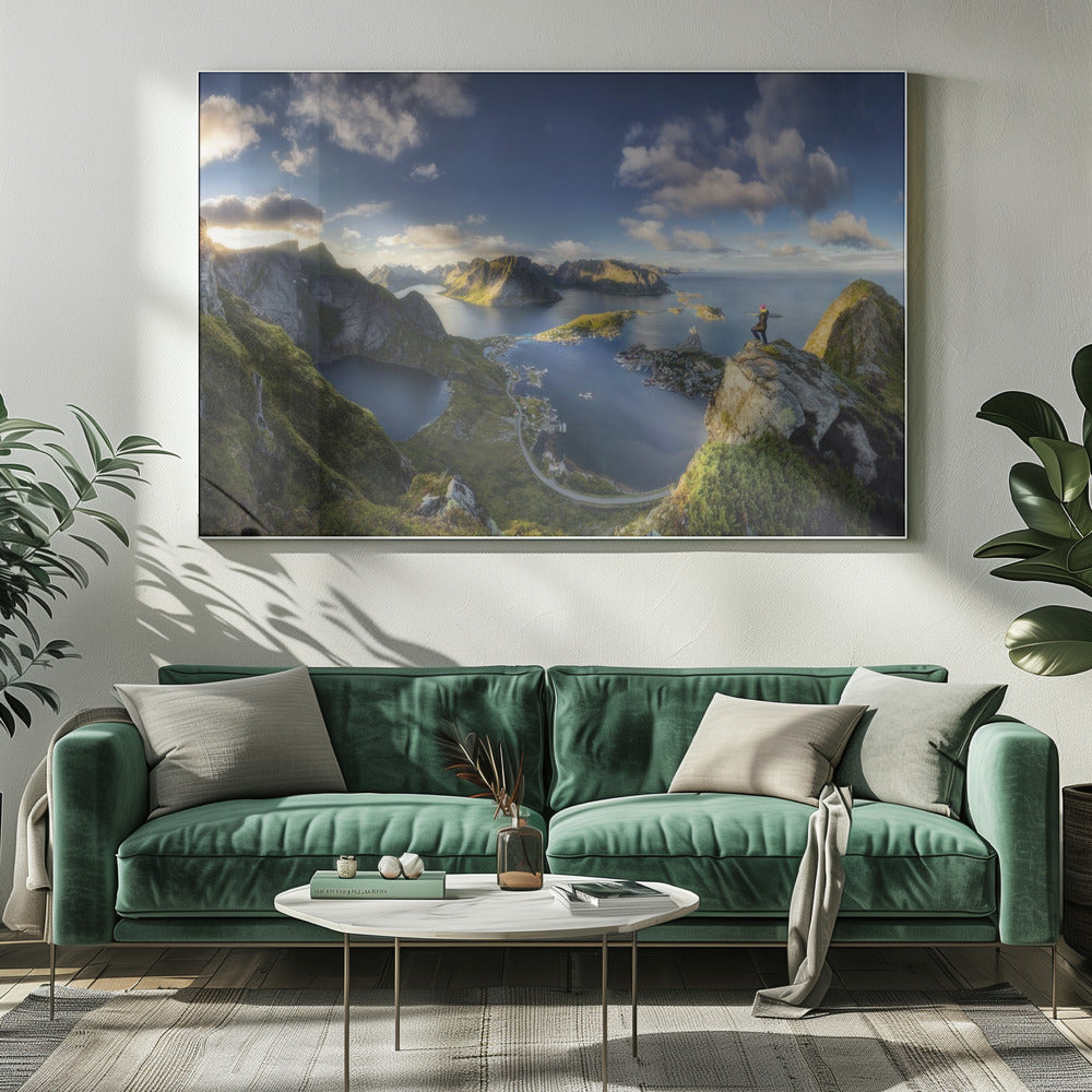 Reinebringen uitzicht | Canvas
