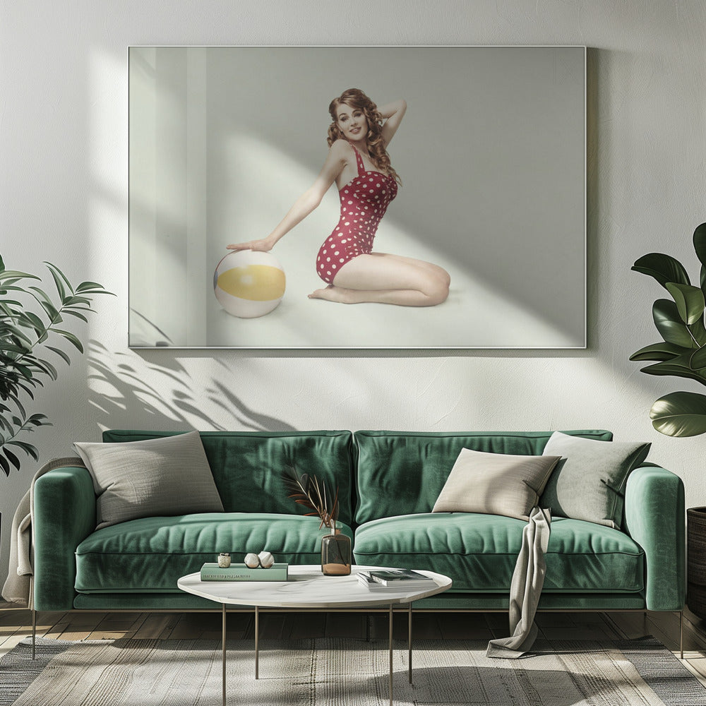 Strand Pin-up | Canvas