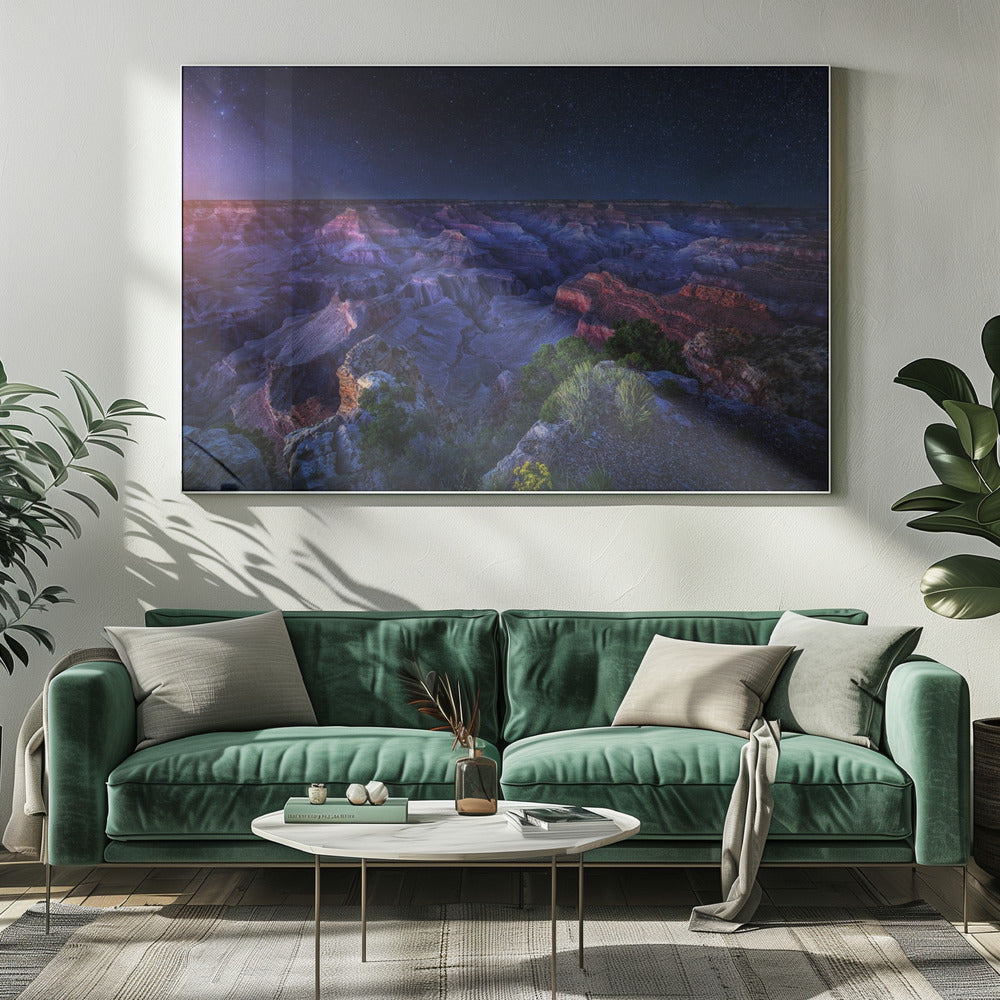 Grand Canyon Nacht | Canvas