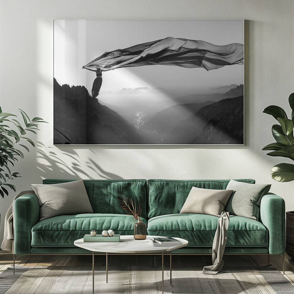 Vrij als de wind | Canvas